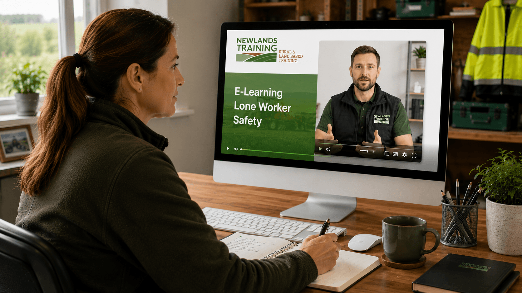E-Learning Lone Worker Safety, online course from Newlands Training